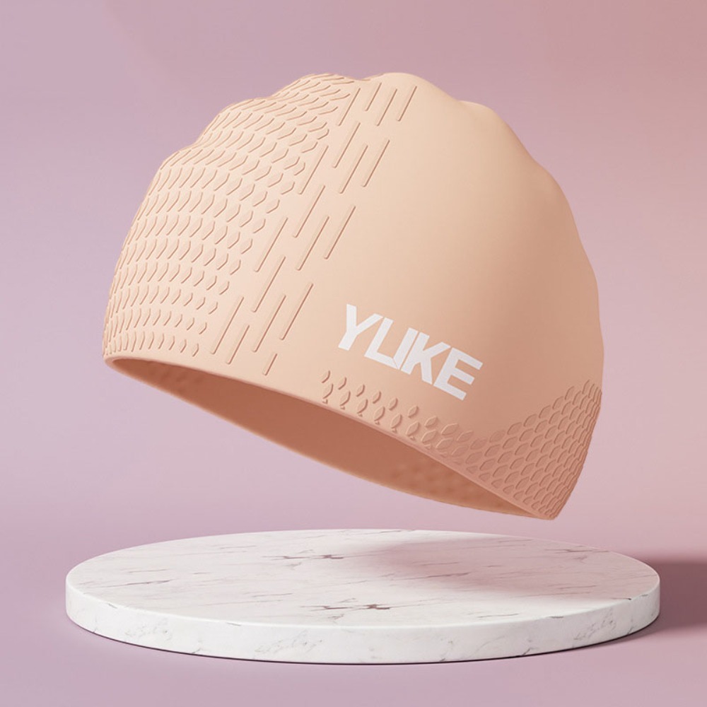 Swim Hat Silicone - Однотонная эластичная легкая силиконовая шапочка для