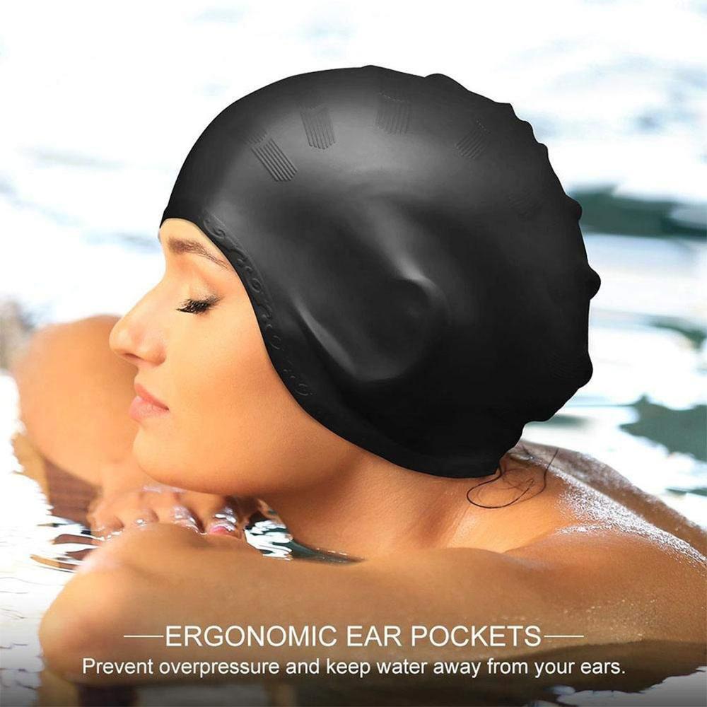 Swim Hat Silicone - Высокоэластичные шапочки для плавания для взрослых,