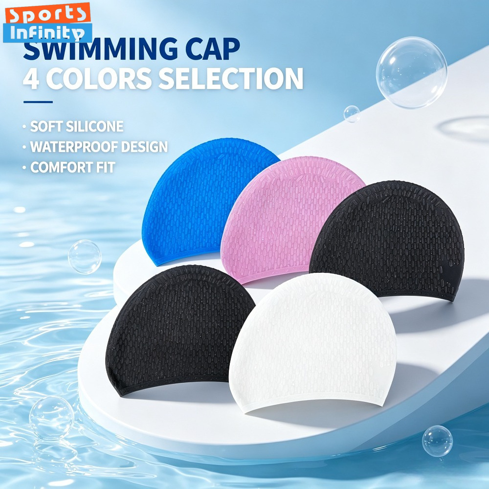 Swim Hat Silicone - Силиконовая шапочка для плавания для взрослых,