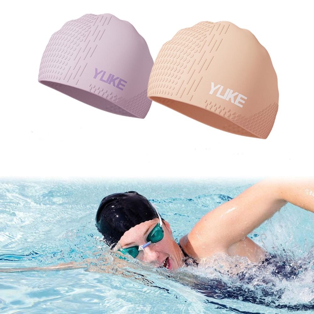 Однотонная эластичная легкая с – обзор и цена Swim Hat Silicone